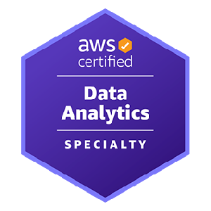 cat certification academy - AWS Certified Data Analytics - Specialty